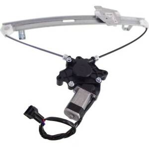 Rear, Driver Side Power Window Regulator, With Motor For 04-12 GALANT