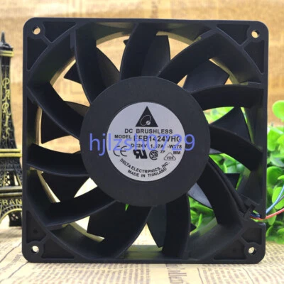 1pc Delta FFB1424VHG 14050 14CM 24V 1.37A 3-wire Inverter Cooling Fan - Image 1 of 3
