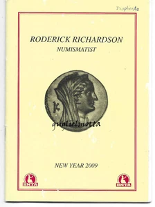 LISTINO NUMISMATICA MONETE RODERICK RICHARDSON 2009 COIN & MEDAL - Imagen 1 de 2