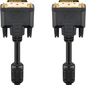 DVI-D Full HD Kabel Dual Link, vergoldet DVI-D-Stecker Dual-Link (24+1 pin) > DV - Bild 1 von 3