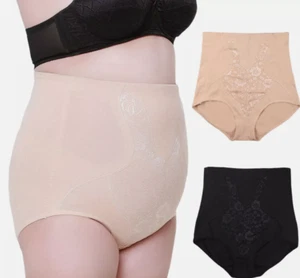 Women Tummy Control High Waist Trainer Body Shaper Underwear Firm Panties M-5XL - Picture 1 of 14