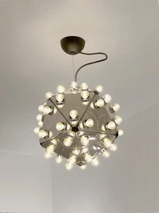 1970 CASTIGLIONI SUSPENSION TARAXACUM FLOS SPACE-AGE Arteluce Stilnovo Guzzini - Picture 1 of 4