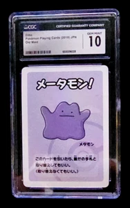 Tarjeta de juego Pokémon japonesa Ditto Old Maid 2019 CGC gema como nueva 10 - Imagen 1 de 2