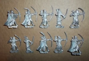 Dwarf Wars Good Elves Bowmen x 10 warhammer / kings of war / d&d - Picture 1 of 2