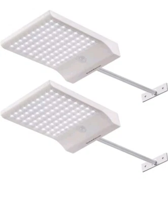 Led Street Solar Power Lights Wall Pole Outdoor New Waterproof Garden Fence Lamp - Image 1 of 4