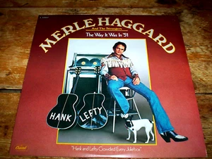 MERLE HAGGARD Hank & Lefty ( THE WAY IT WAS IN '51 ) ORIG 1978 VINYL LP NM- - Picture 1 of 1
