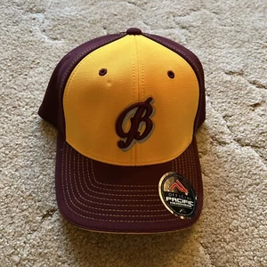 Official Pacific Headwear Letter B Baseball Cap Hat Sm-Med 6 7/8-7 3/8 New - Picture 1 of 5