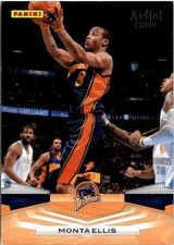 2009-10 Panini Artists Proof Warriors Basketball Card #254 Monta Ellis /199 