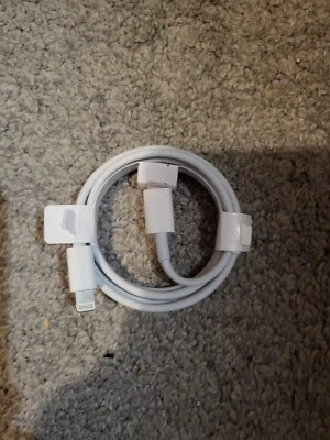 GENUINE Apple iPhone 14 13 12 11 Pro Max XR Charger Type C to Lightning Cable-1M - Image 1 of 2