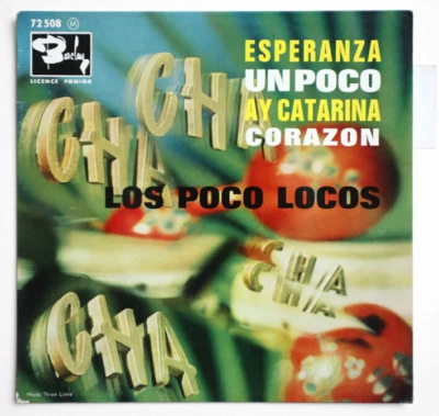 LOS POCO LOCOS Esperanza mambo cha cha latin 1961 french barclay 72508 EP +TAG - Image 1 of 2