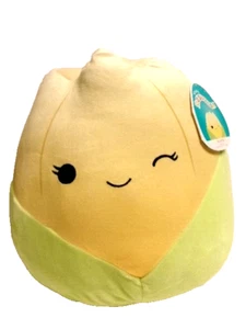 Squishmallow Jeannie the Yellow Tulip Squishmallows Kellytoy Plush 12" NWT New - Picture 1 of 4