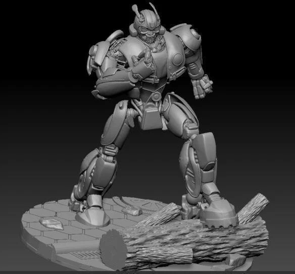 Kit Modelo Estatua Escultura Resina Abejorro Sin Pintar/Sin Montar Foto 1 de 1