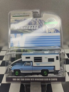 Greenlight Green Machine Winnebago 1985 GMC 2500 Sierra Winnebago Camper Chase - Picture 1 of 3