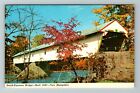 Nh-New Hampshire, Smith Emerson Bridge, Covered Bridge, Vintage Postcard