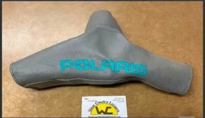 OEM POLARIS INDY CRASH PAD COVER GREY WITH TEAL 3A-GRND - Picture 1 of 1
