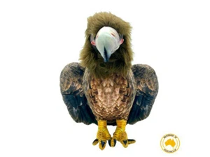 MELODY WEDGE TAIL EAGLE Soft Toy 34cm tall - Picture 1 of 1
