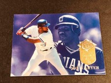 1994 Fleer Ultra Career Award OVERSIZED PROOF Joe Carter Indians #1