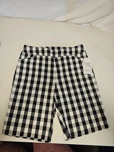 Pantaloncini da donna bianchi e neri (S 4-6) - Foto 1 di 2