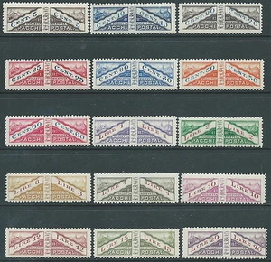 1928 SAN MARINO PACCHI POSTALI 15 VALORI MNH ** - X27 - Imagen 1 de 1