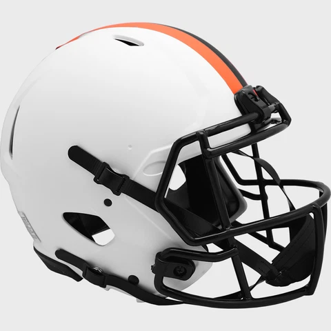 CLEVELAND BROWNS NFL Riddell SPEED Authentic Football Helmet LUNAR ECLIPSE Cover