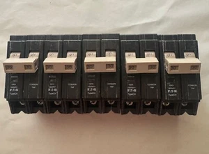 Pack of 5 EATON CHF230 Circuit Breakers 30 AMP 2 Pole Type CH - Picture 1 of 6