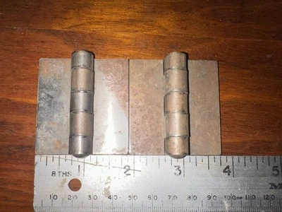 STANLEY BISAGRA SOLDADURA SOBRE ACERO PLANO 2” X 1.875"- Juego de 2 Foto 1 de 4