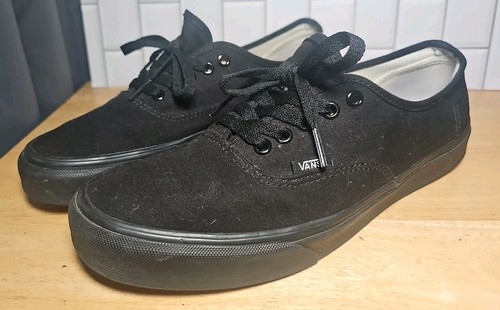 Vans SlipOn Sneakers Classiche Unisex Scarpe in Tela Nero Uomo Donna