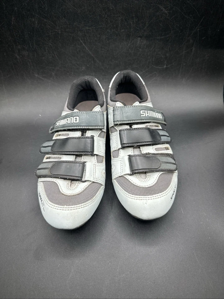 Tênis de ciclismo Shimano SH-R097W SPD SL cinza feminino tamanho UE 40 EUA 7 25,2cm - Imagem 1 de 4