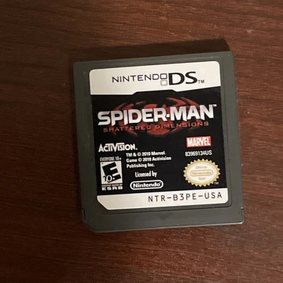 Spider-Man: Shattered Dimensions (Nintendo DS, 2010) Authentic Cart Only - Image 1 of 3