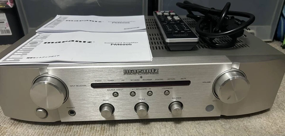 Amplificatore integrato Marantz PM6005 2 canali AC100V 50/60Hz testato JN02 8,5 - Immagine 1 di 4