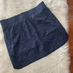 Pantalón corto de viaje Orvis para mujer talla L azul con estampado en relieve de vidrio roto - Imagen 1 de 6