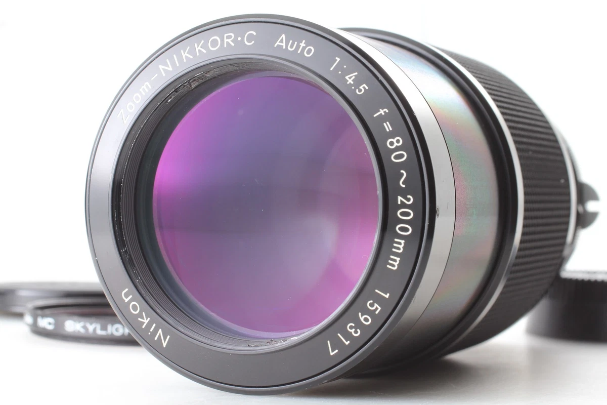 Nikon Zoom-NIKKOR f/4.5 Camera Lenses 80-200mm Focal for sale | eBay