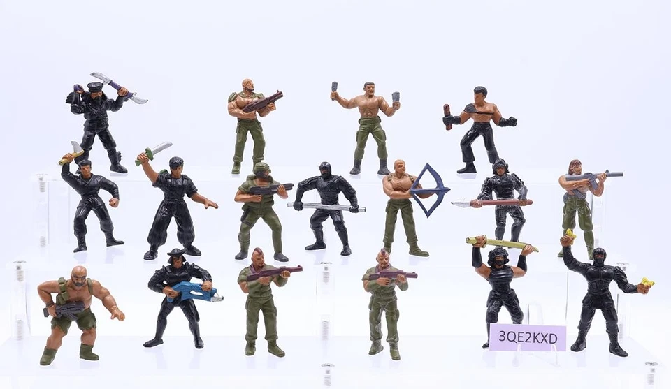 Lote de 17 soldados GUTS! Figuras de acción vintage militares Mattel 1986 Foto 1 de 1