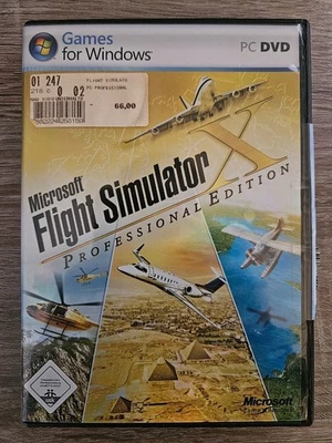 Microsoft Flight Simulator X-Professional Edition (PC) -Vollständig- - Bild 1 von 3