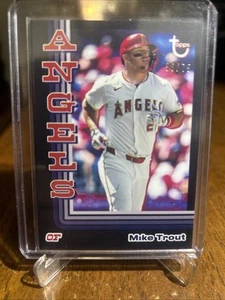 2024 Topps Brooklyn Collection - Mike Trout #27 Black /75 - Bild 1 von 2