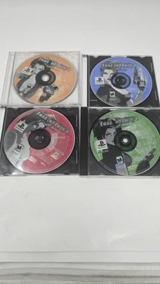 FEAR EFFECT 2 Retro Helix PLAYSTATION psx ps1 ALL 4 GAME DISCS ONLY Tested WORKS - Image 1 of 4