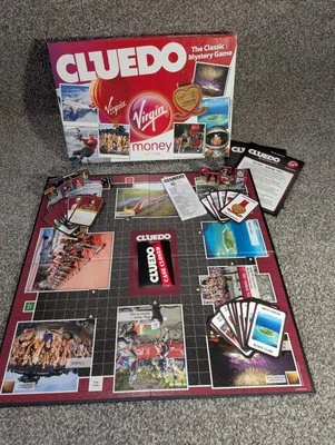 Cluedo Virgin Money Edition Family Board Game Hasbro 2013 Complete  - Image 1 of 4