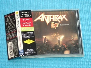 ANTHRAX Live The Island Years 1994 OOP CD Japan PHCR-1755 OBI - Picture 1 of 2
