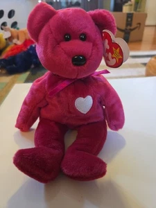 Ty Valentina the Red Bear Beanie Baby - Bild 1 von 4