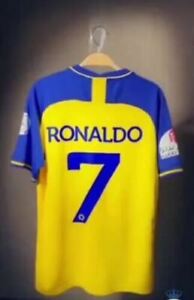 Camiseta deportiva de Alnassr Home Cristiano Ronaldo para hombre temporada 2023 