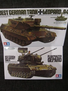 Bundeswehr-Paket Leopard A4 + Flakpanzer Gepard von Tamiya im Maßstab 1:35 *NEU* - Bild 1 von 1