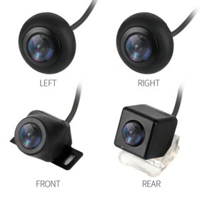 Car 360&deg; Bird View Surround System-DVR Record, Backup Camera &Parking Monitoring
