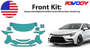 For Toyota Corolla SE XSE 2023-2025 Front Paint Protection Film PreCut Kit PPF - Picture 1 of 7