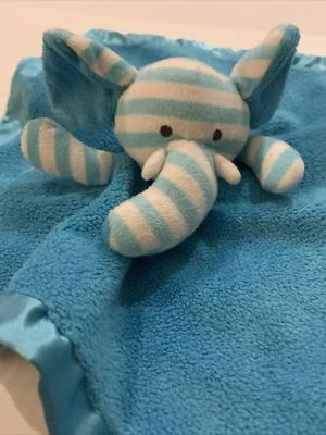 Lovie Lovey Riggle Baby Elephant 2012 Manhatten Toy co juguete azul suave abrazo divertido Foto 1 de 4