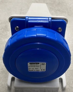 GEWISS GW62511 90 Degree Surface Socket Outlet, IP67, 2P + E, 32A, 200-250V - Picture 1 of 7