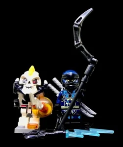 NINJAGO LEGO EVIL JAY © GENUINO + SKULKIN WARRIOR - Imagen 1 de 7