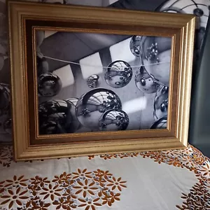 Vintage Wooden And Composite Picture Frame Atrer Restoration - Picture 1 of 10