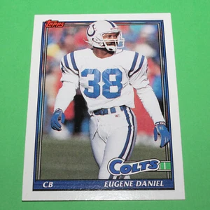 1991 Topps Football Card #346 Eugene Daniel - Bild 1 von 1