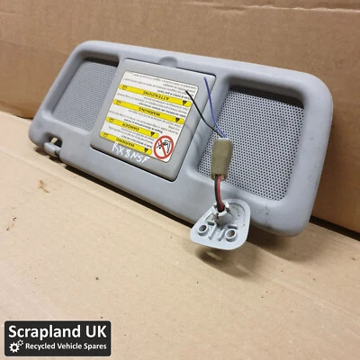 Parasol gris lado conductor izquierdo con luz MAZDA RX-8 RX8 Mk1 2002-2008 Foto 1 de 4