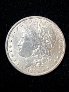 Dólar de plata Morgan 1896-O (XF/AU) - Imagen 1 de 2